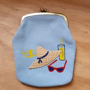 Vintage coin cigarette purse